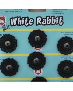 Кнопки "White Rabbit" 25 mm (чорного кольору), 1 кнопка - 20 грн. Арт 292
