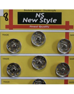 Кнопки для одягу "New  Style" 20 mm (світлий метал, золотисті, чорні, бронза), 1 кнопка - 8 грн. Арт 294